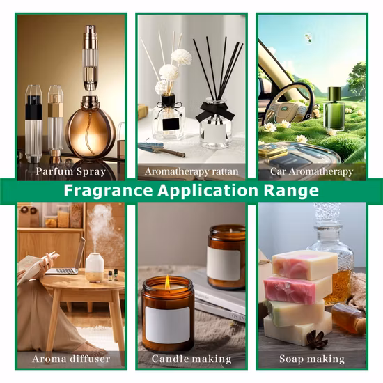 Pfingstrosen- und Litschi-Duftöl mit süßem Fruchtduft für die Kerzenherstellung